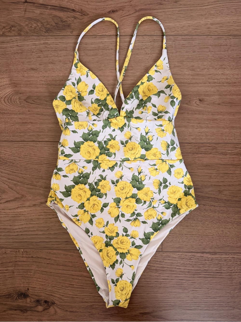 Onia One Piece Floral Swimsuit XS